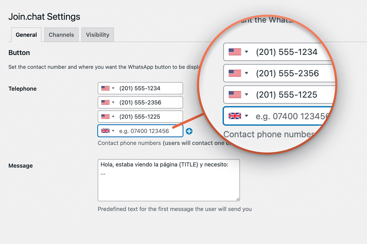 No agents configured, simply add as many phones as you want