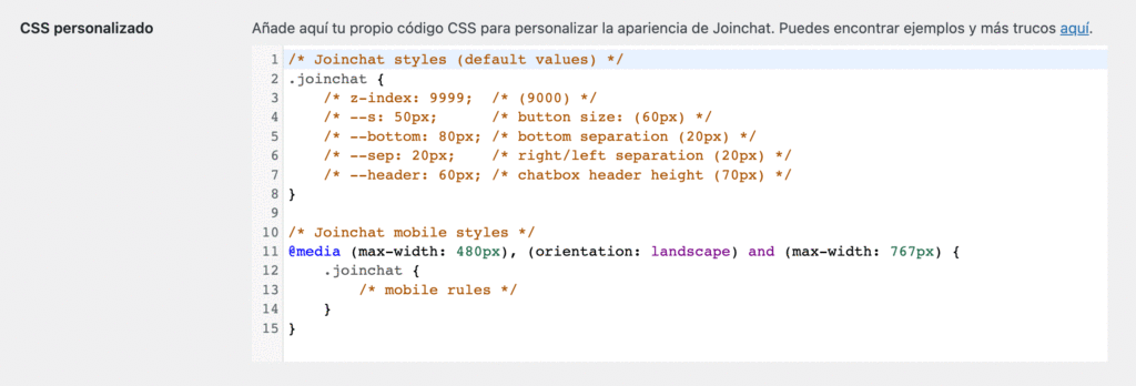 css personalizado avanzado