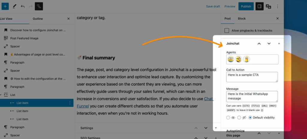 tips joinchat wpmetabox